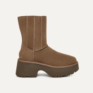 UGG Tan Platform Winter Boots